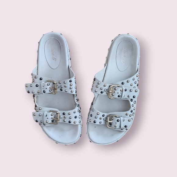 Saint G - Chloe Leather Sandals sz 39 - Picture 5 of 5